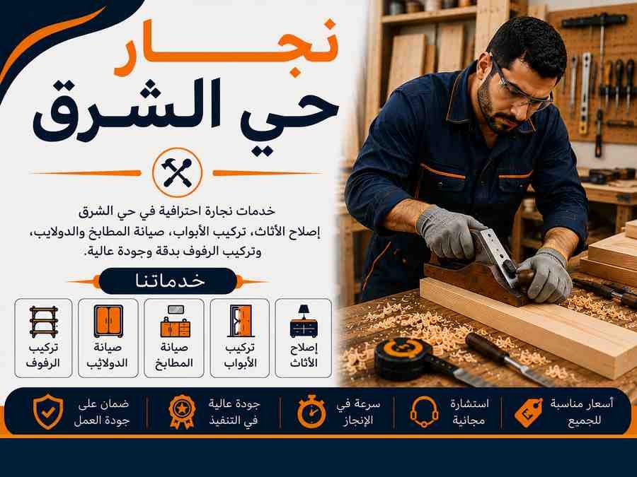 نجار حي الشرق